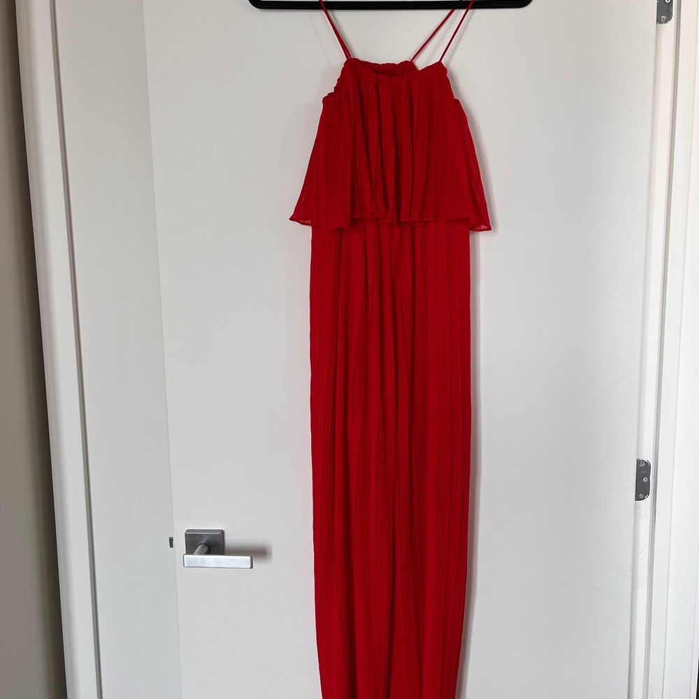 Zara Red Jumpsuit size XS